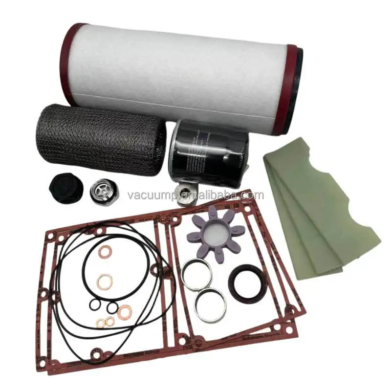 MSU5.100 K4 Overhaul Kit Wearing Parts With Filter Vanes Seal Repair Parts for Vacuum Pump