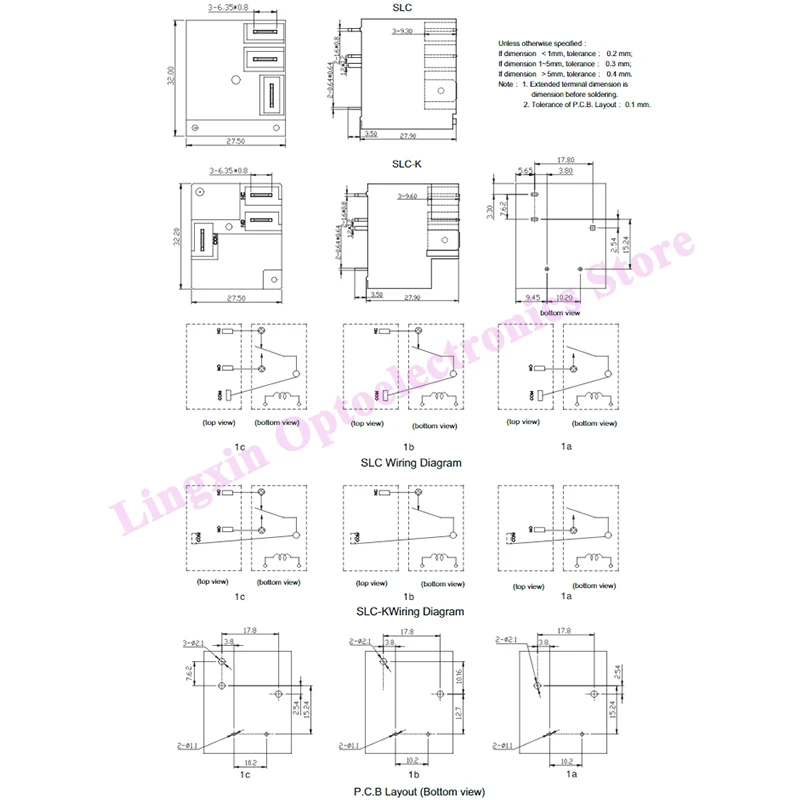 2PCS/lot Relay SLC-05VDC-SL-C SLC-12VDC-SL-C SLC-24VDC-SL-C Set of conversions 5PIN 30A T91 SLC-12VDC-SL-A 4PIN DC 05V 12V 24V