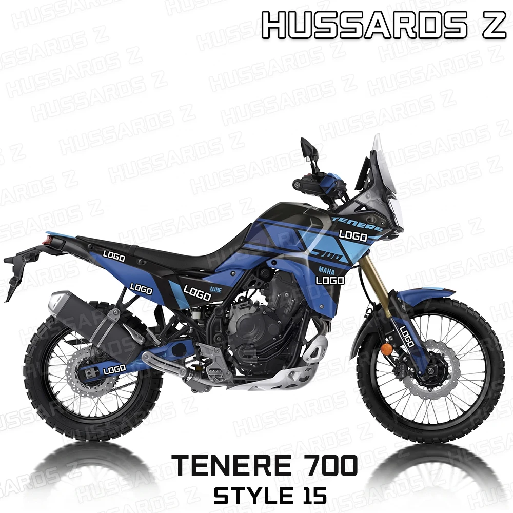 Custom Motorcycle Graphics Kit Waterproof Vinyl Decal Stickers Fairing Body Decor Accessories For Yamaha Tenere 700 2025 2026