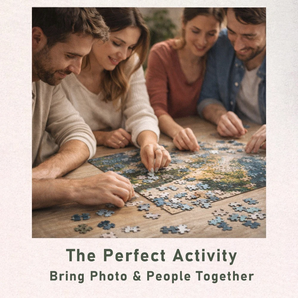 35/300/500/1036pcs Personalized Custom Photo Puzzle Victory Group Photo Personalized Puzzle Memento For Special Occasions Room