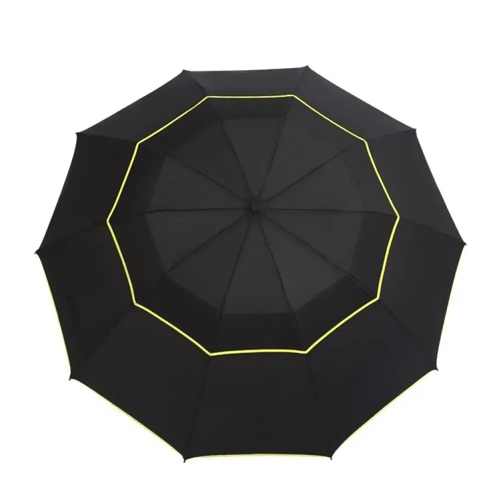 Large Dual-Rim Gust-Proof Classy Brolly Windbreak Pro Parasol Business Gear Bulk Pricing XL Storm-Resistant Umbrella Elegant