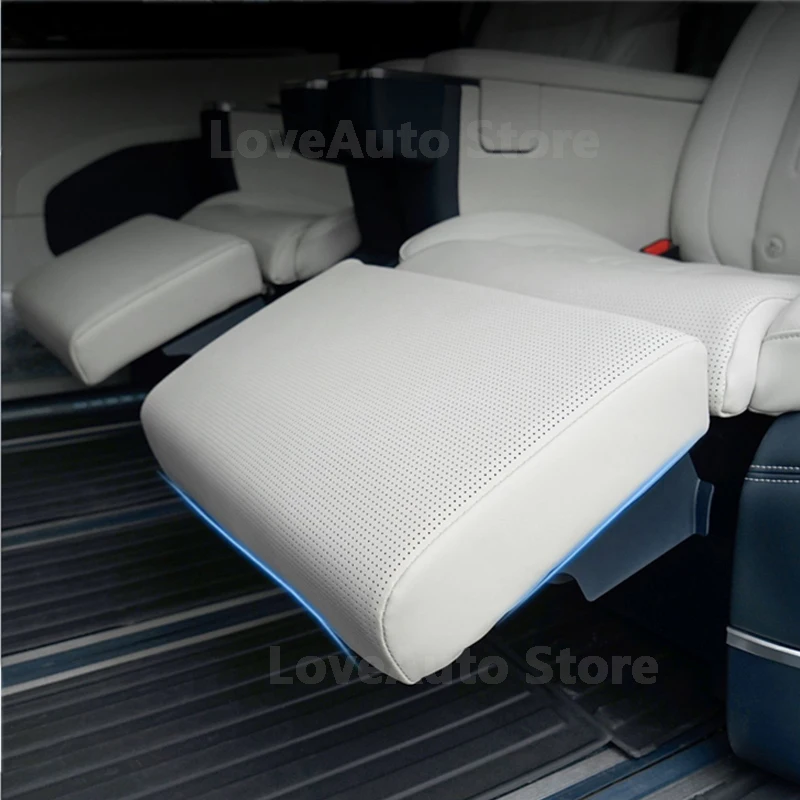 For Zeekr 009 2022 2023 Car Middle Row Electric Leg Support Protective Cover Protective Sleeve Decorative Pad Accessories