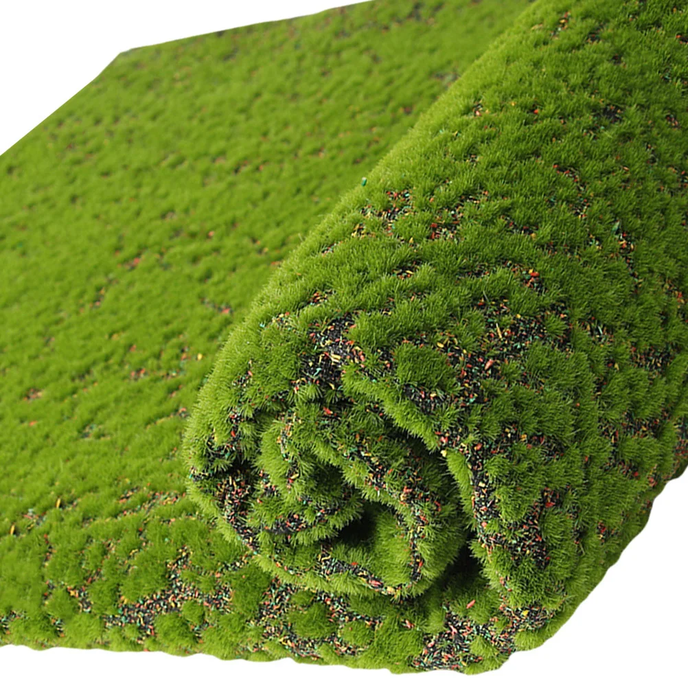 

Artificial Moss Fake Mini Garden Landscaping Decor Micro Landscape Diy Prop Realistic Turf Mat For Bonsai Fish Tank