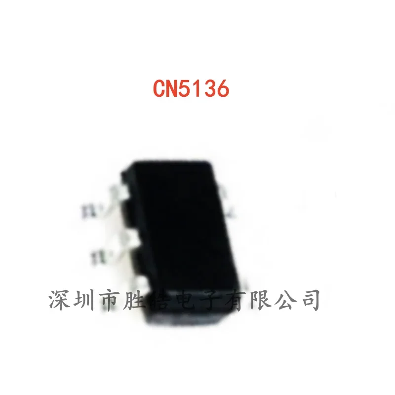 

(10PCS) NEW CN5136 Screen Printing 5136 PFM Boost DC-DC Converter Chip SOT23-5 CN5136 Integrated Circuit