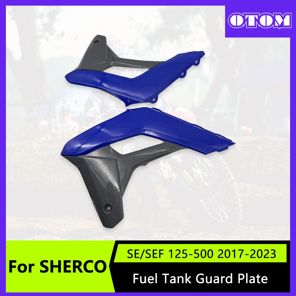 

OTOM Motorcycle Fuel Tank Guard Left Right Side Panels Plastic Cover For SHERCO SE SEF 125 250 300 450 500 2017-2023