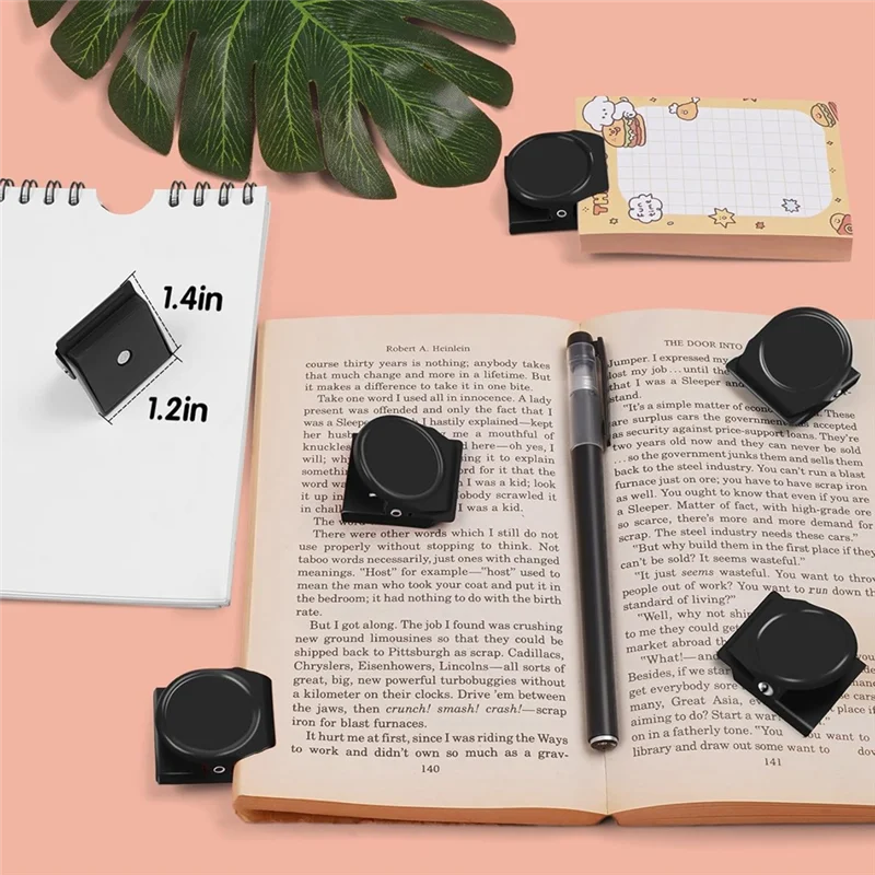 Clips VO magnéticos, 24 Uds. Imanes para pizarra blanca con imán para nevera, Clips metálicos, imanes para nevera, Clips magnéticos