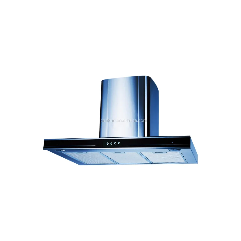 Intelligent remote control body sense kitchen chimney customizable T-type range hood