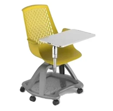 Conference chair with laptop pad