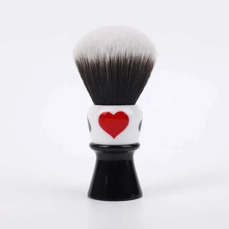 YAQI 2026 Casino Clubs 26mm Men's Wet Shaving Brush Synthetic Hair Resin Handle Husky Knot for Facial Hair Grooming