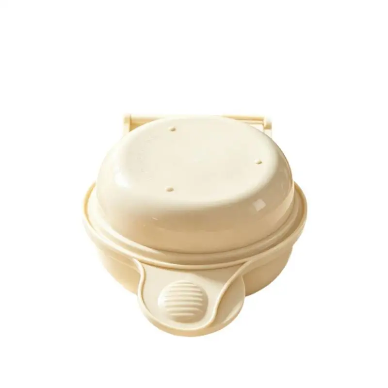 Food Safe Microwave Egg Cooker BPA Free Egg Steamer Mold 2/4 Slots Easy Clean for Daily Kitchen Breakfast Cooking