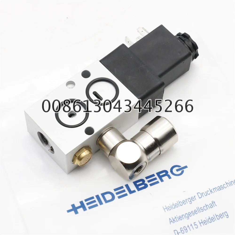 Heidelberg CD74XL75 Oil Combined Pressure Cylinder Solenoid Valve M2.184.1101 Printing Machine Air Valve