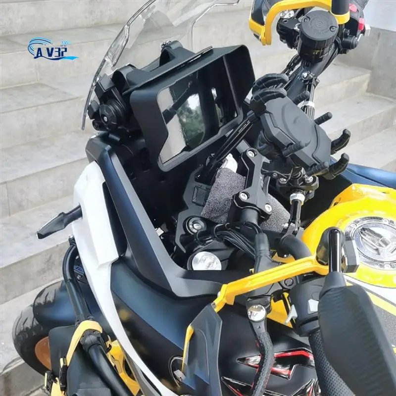 

AV32-Motorcycle Speedometer Sun Visor Cover Instrument Screen Sunshade Meter Guard For QJMOTOR SVT650 SRT750 QJ650 Parts