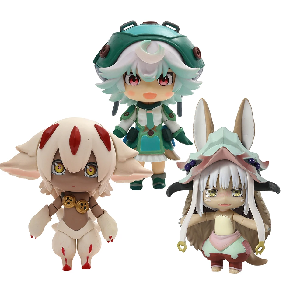 Made in Abyss 1959 Faputa 1888 Prushka 939 Nanachi Action Figure Cute Model Desktop Ornaments Doll Gift