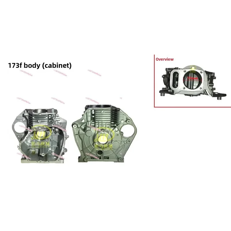 

Microtiller Parts 170F 173F 178F 186F Engine , Power, Cylinder Block