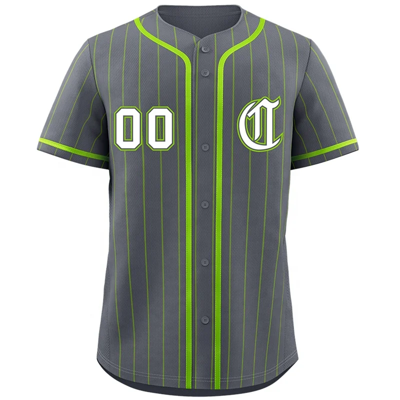 Wholesale Custom Baseball Jersey High Quality Printed Baseball Uniform Adult