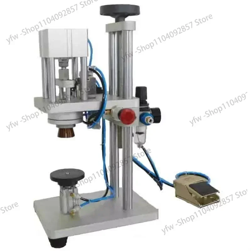 Portable Best Bench Spray Pump Glass Bottles Capper Manufacturer Perfume Bottle Sealing Machine