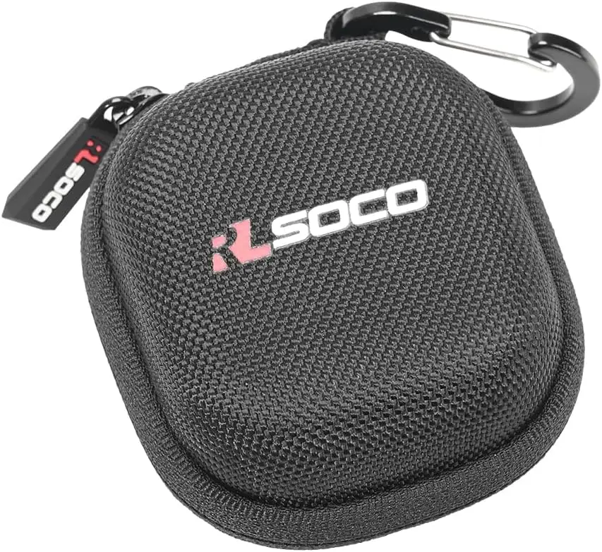 

Portable Hangable Hard Case with Carabiner Clip for Timekettle M3 Language Earbuds Travel Shockproof EVA Protective Organizer