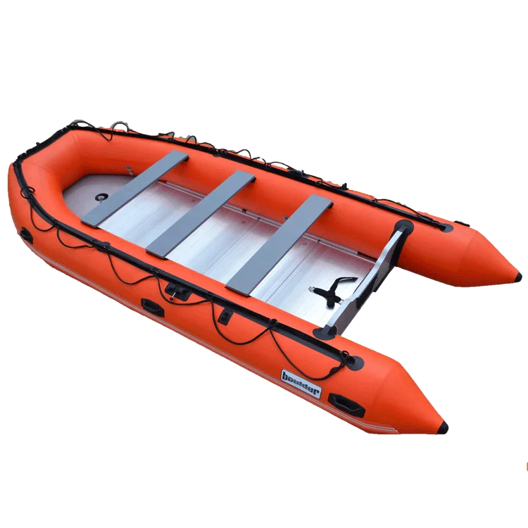 8 Persons Folding PVC or Hypalon Patrol Inflatable Boat