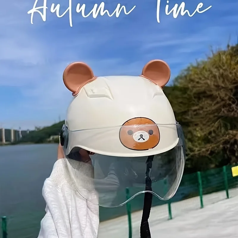 

2-Pack of Helmet Bear Ears Decorations, Cute Motorcycle Decorative Cat Ears, Headphone Decorative Stickers, Electric Vehicle Stickers, Helmet Decoration, Motorcycle Decoration Stickers,