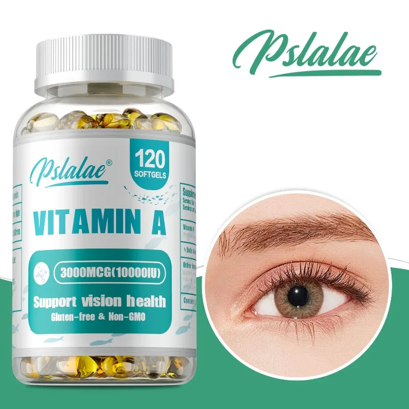 

Vitamin A Supplement - Promotes Skin Health, Antioxidant, Brightens Skin, Reduce Fatigue, Improve Eyes Clarity, Boosts Immunity