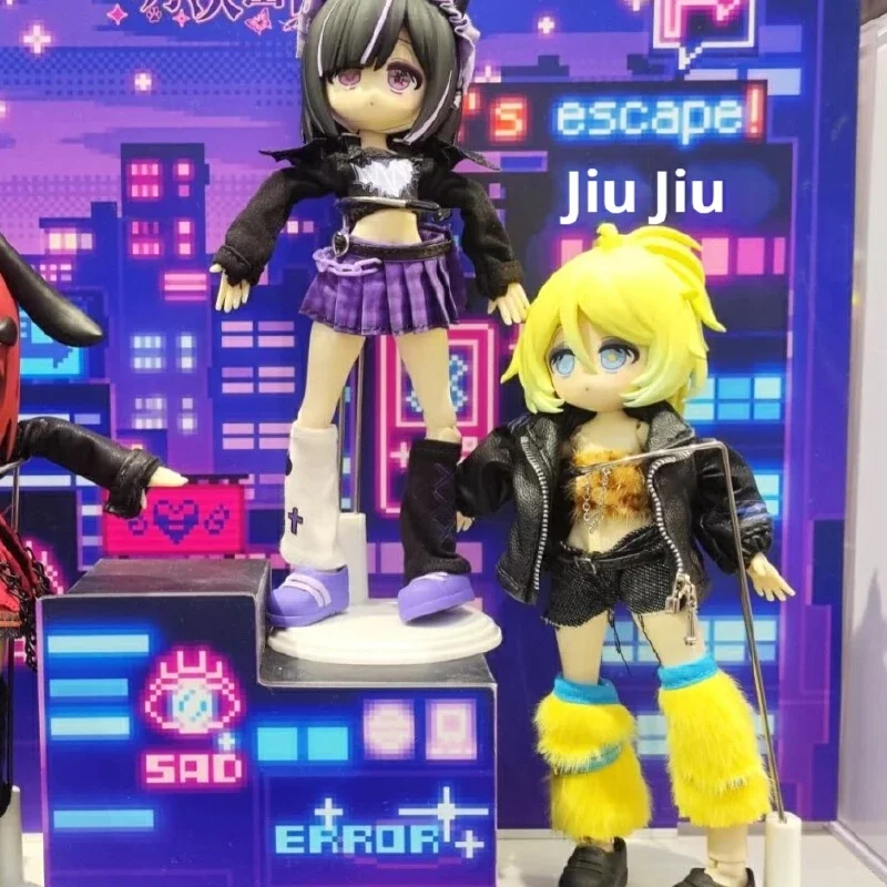 Genuine Ten Thousand Escape Plans Bjd 1/12 Blind Box Pvc Figure Doll Cloth Set Mysterious Surprise Toy Kawaii Trend Girl Gifts