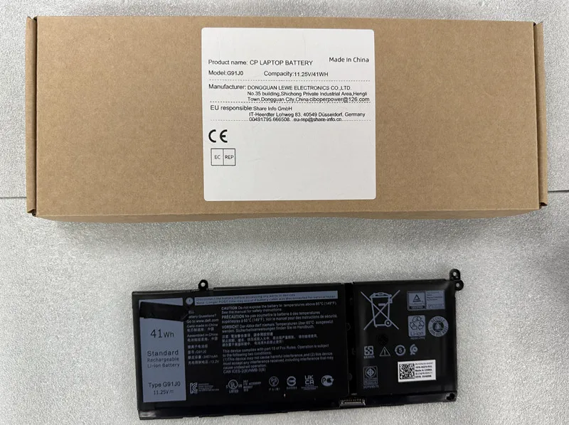 بطارية G91J0 41Wh لسلسلة 5510 5515 5310 5415 5418 3510 3511 3515 5410 2-in-1 7415 2-in-1 #1