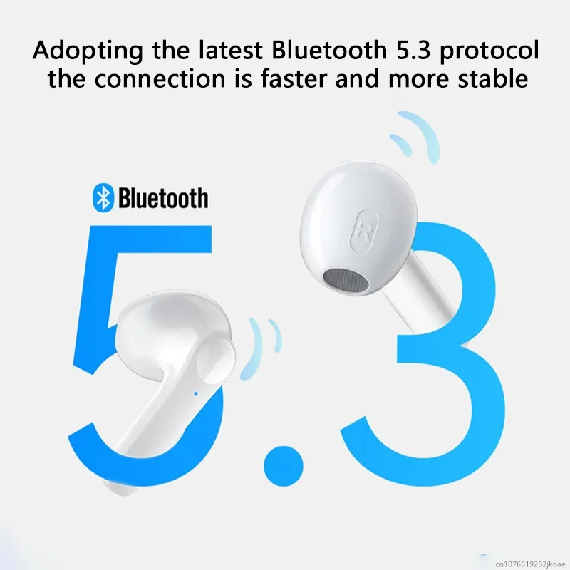 جديد S61 سماعات سماعة لاسلكية تعمل بالبلوتوث 5.3 شبه داخل الأذن سماعات HiFi ستيريو المزدوج HD ميكروفون دعوة سماعة الرياضة سماعات الموسيقى #4