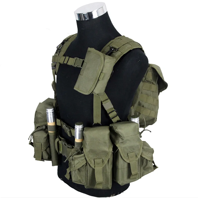 Fan di caccia russo forze speciali Smersh gilet da caccia con equipaggiamento tattico gilet da caccia leggero e traspirante regolabile all\'aperto