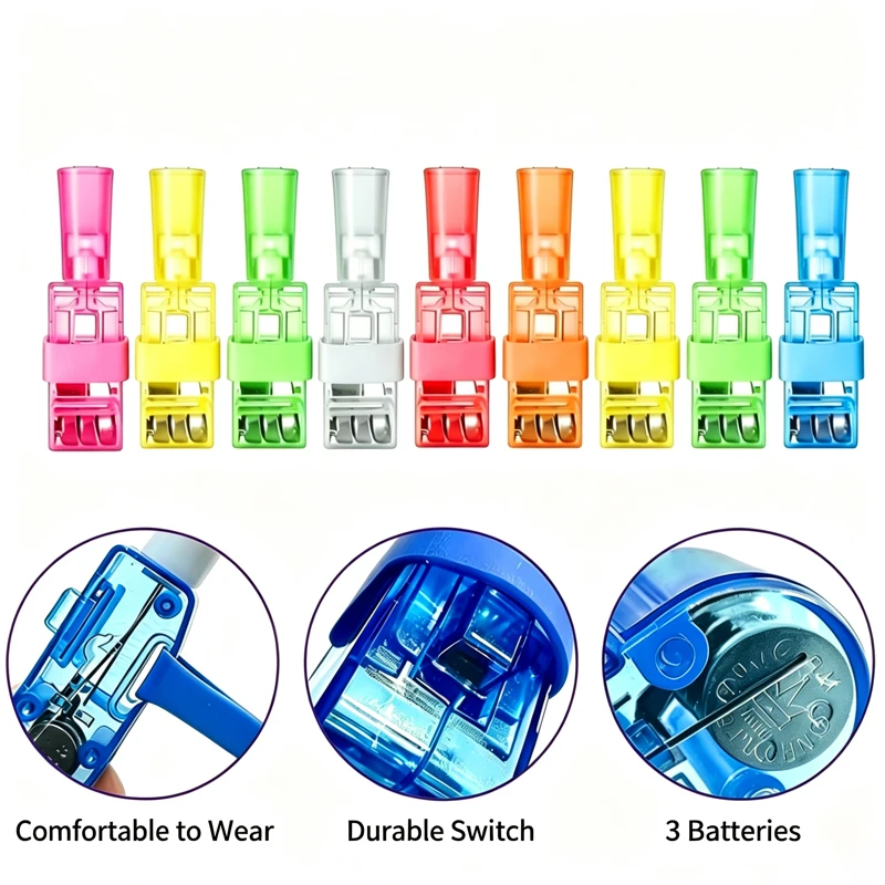 Christmas Finger Light Halloween Projector Light Christmas Easter Flashing Party Mini Toy Handheld Photo Prop Small Gift Party gallery 4