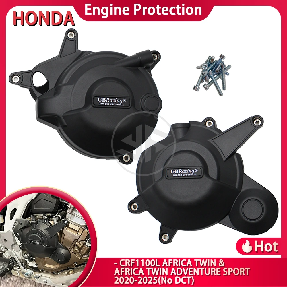 For HONDA CRF1100L AFRICA TWIN ADVENTURE SPORT 2020 2021 2022 2023 2024 2025 Motorcycle Accessories GB Racing Engine Protection