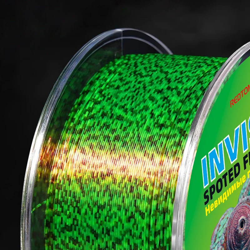 220 Meters Spotted Line Fluorocarbon Coated Fishing Line  Monofilament Nylon  Japan  Invisible Speckle Carp Fishing  Line