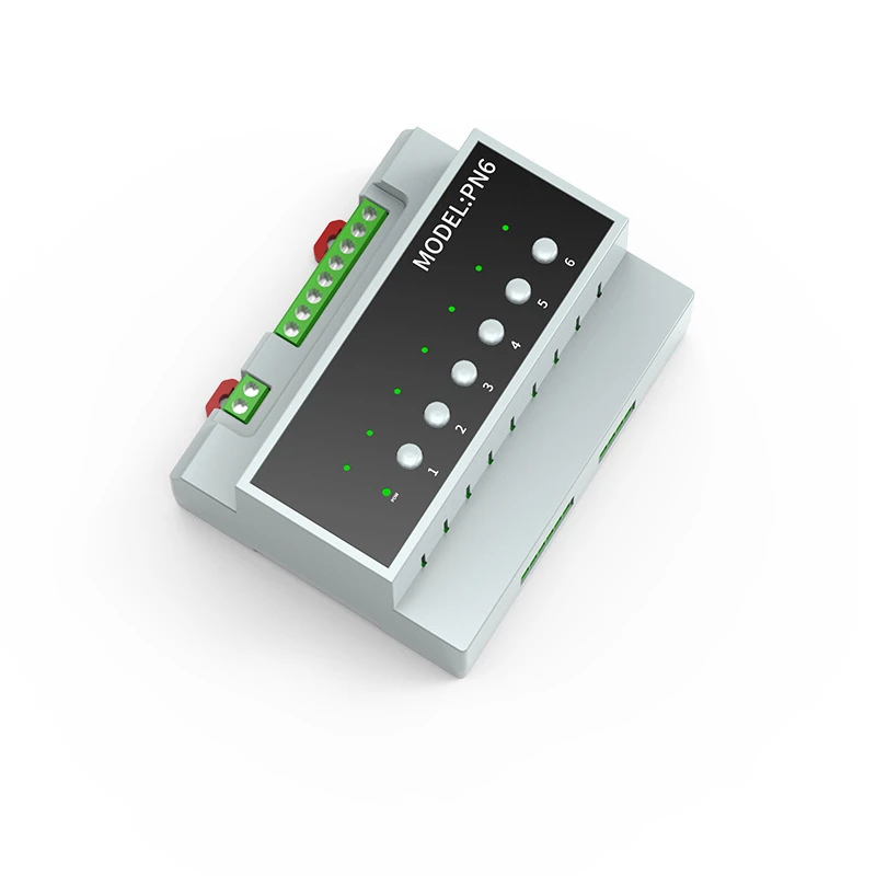 2024 ZigBee 6 Channel 16A Smart Relay Power Supply Controller ConnectivitySmart Circuit Breaker Module Support Hotel SAAS System