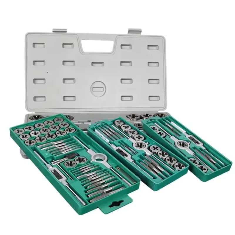 

Professional Thread Cutting Tap and Die Set for Steel, Aluminum & Other Metals