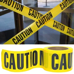 20m/roll Yellow Caution Tape for Police Barricade Public Works Safety Barrier kids engineering truck birthday party decorations