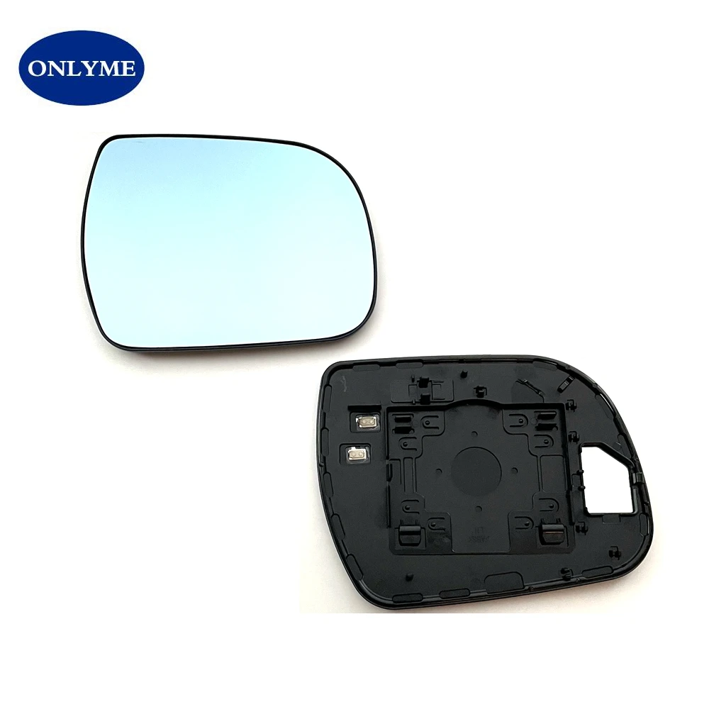 Car convex heated BLUE mirror glass  for toyota Sienna 2011 2012 2013 2014 2015 2016 2017 2018 2019