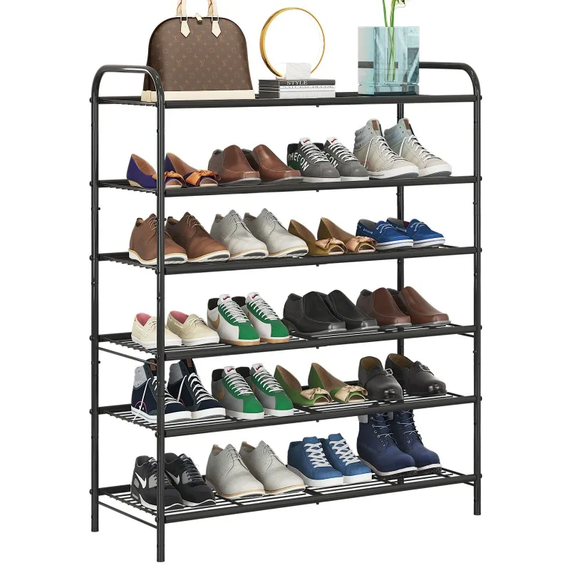 

3/4 Shoe Rack Multi Layered And Space Saving Shoe Rack For Simple Household Storage And Storage Three And Four Layer Shoe Racks