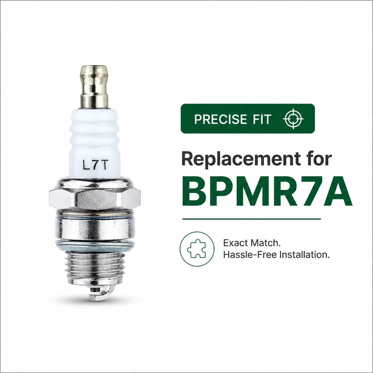 Spark Plug 3-Pack BPMR7A BPR5ES Replacement For Stihl Husqvarna Honda Chainsaw Engine Parts Fits Champion RCJ6Y RCJ7Y L82C WSR6F