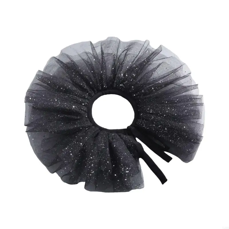 A3PB CourtStyle Collar Tulle Puff Collar Corban