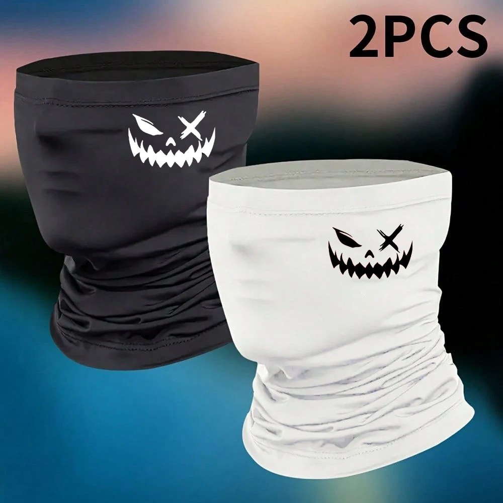 Balaclava Halswärmer Schweißabsorbierende Böser-Lächeln-Halbgesichtsmaske Sommer Atmungsaktive Maske Outdoor Motorrad Halbmaske – Detail 7