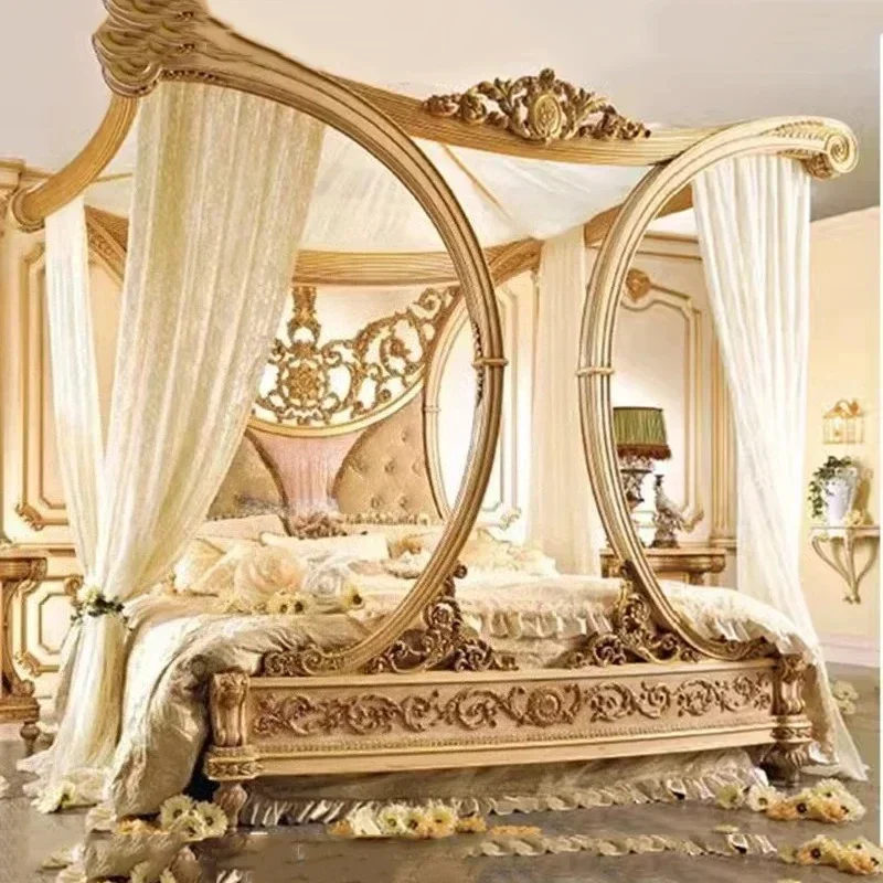 لهجة مصمم غرفة نوم ديكور صالة واضحة مريحة الحديثة الجمالية الفاخرة السرير توفير المساحة كاما أثاث قاعة المدخل