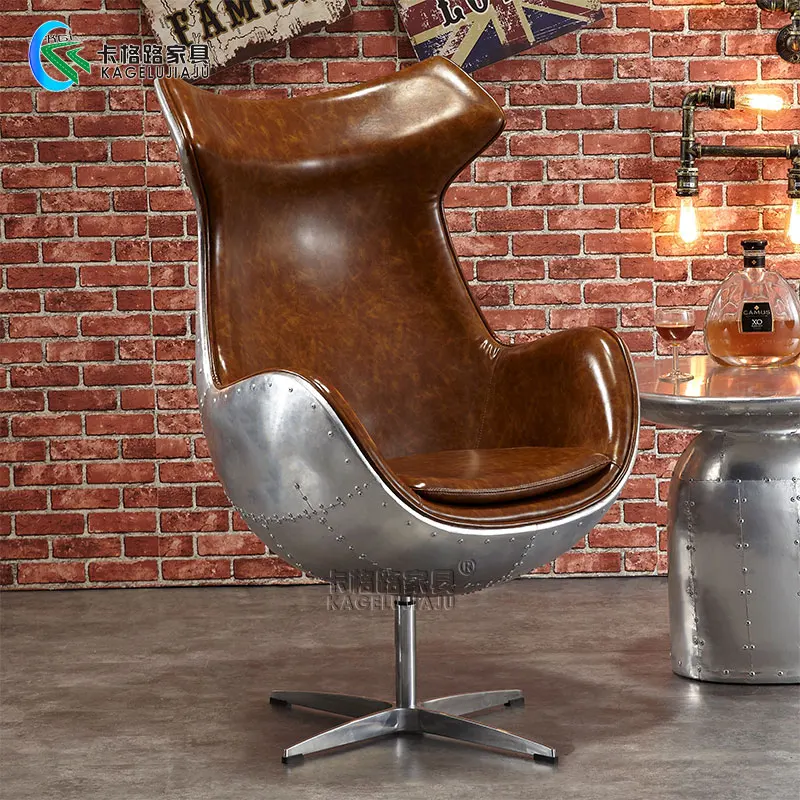 Kursi Ruang Retro Gaya Industri Kursi Sofa Tunggal Desainer Bar KTV Kreatif Bar Cerutu Kantor