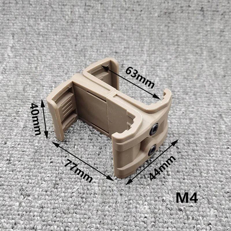 Dual Magazine Multifunction Coupler Polyester Clip Pouch for AR15 M4 MAG59 Outdoor Coupler Clamp Parallel Link for Hunting Gear