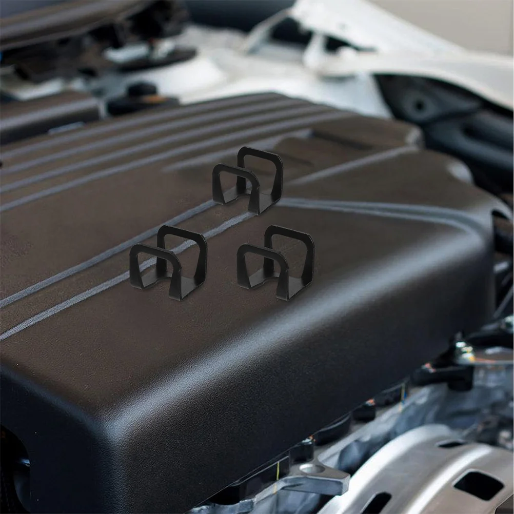 

4Pcs Jack Oil Pump Clips Steel Horizontal Repair Tools Replacement Clamp for Floor Jack Stability Safety Repair Accessories