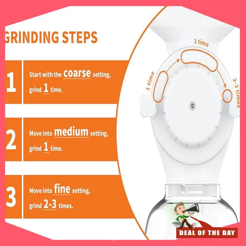 

24-Hour Delivery For Kitchenaid Stand Mixer Flour Mill Attachment, 8 Level Grain Grinder For Wheat,Corn Oats,Coffee Bean
