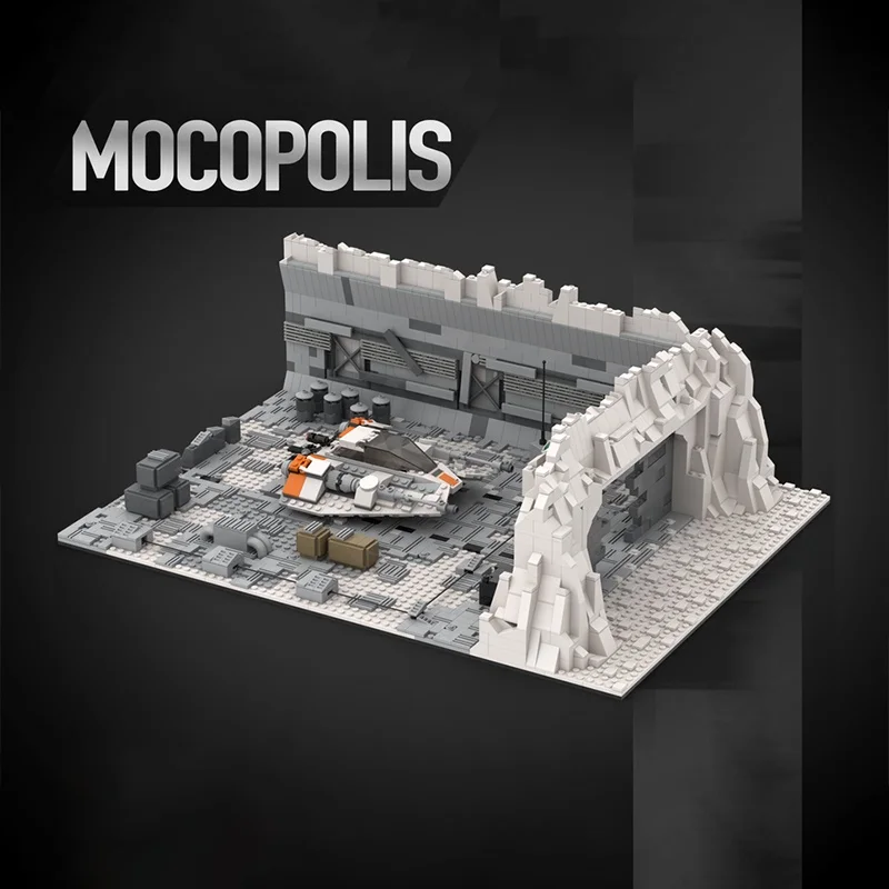 12168pcs MOC Base Echo Star Battle Model Building blocks Architecture creative toy idea Education Christmas gifts Brick Birthday