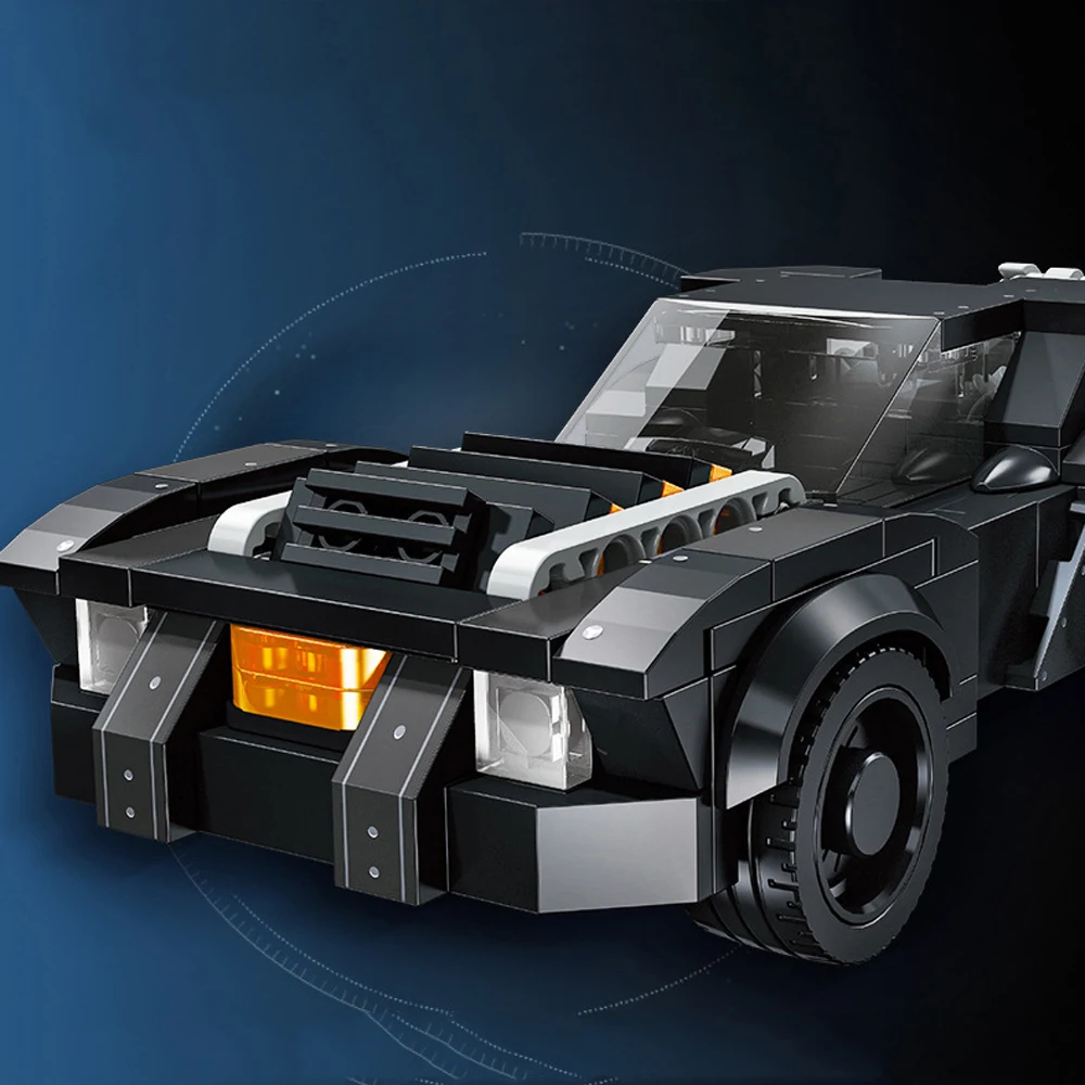 Speed Super Heroes Vehicle Bat Chariot Building Block Batmobiles Battle Car Construction Model Kits Bricks Toys For Kids Gifts