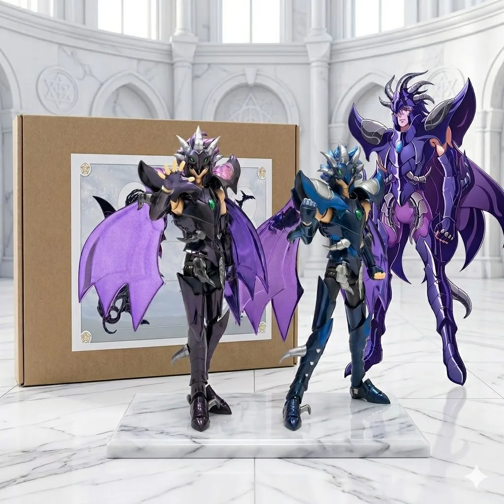 

[9-Hour Shipping]RH Saint Seiya Myth Cloth EXM/EX Basilisk Shirufuido/Sylphide Hades Specters Knights of the Zodiac ActionFigure