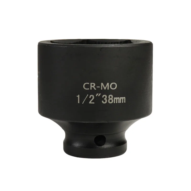 Imagem -06 - Soquete Hexagonal de Impacto de ar Pesado Soquetes de Furo Quadrado Métrica de Pontos 46 mm 41 mm 38 mm 36 mm 34 mm Tool 12.5 mm 2