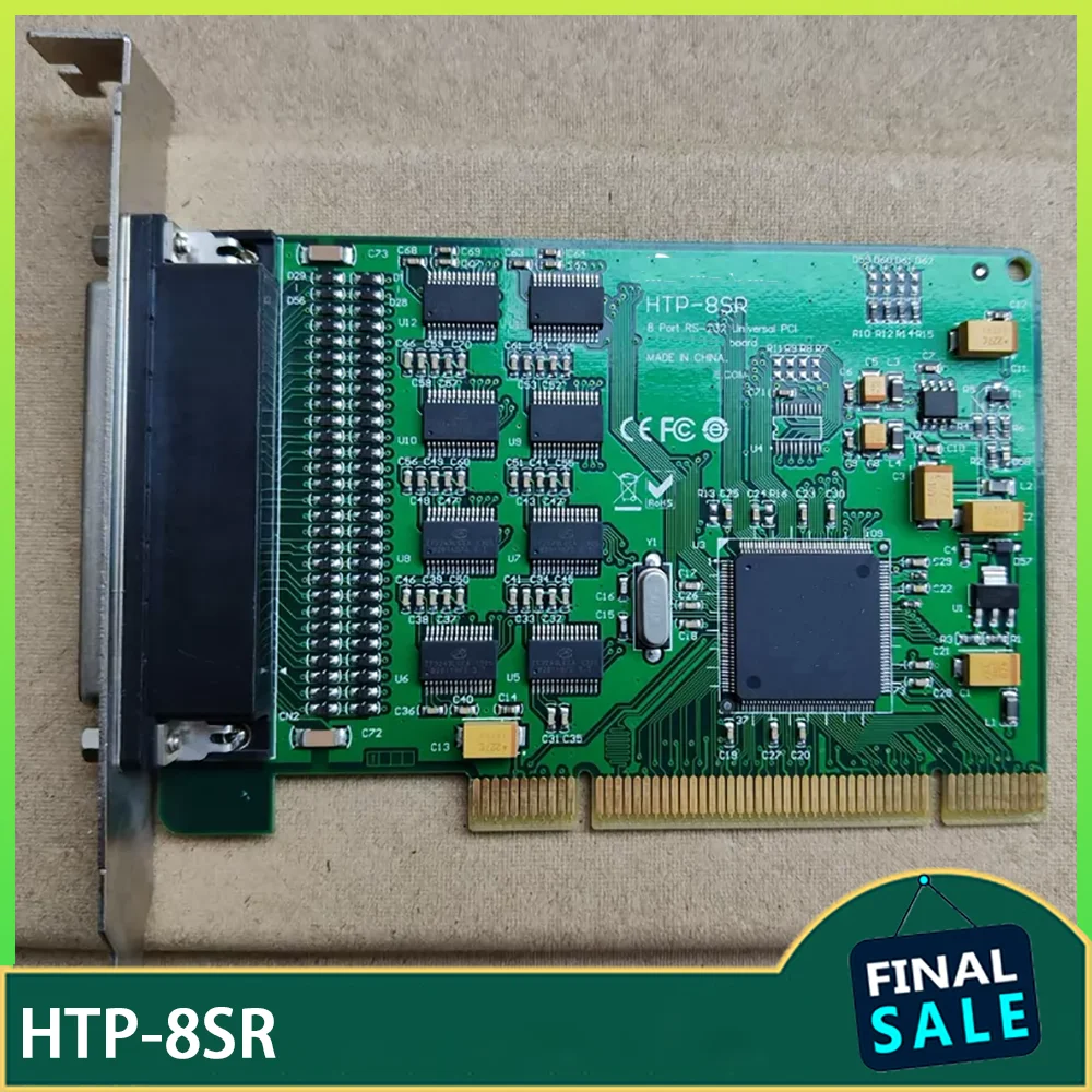 

The PCI to 8-channel RS-232 serial port expansion card HTP-8SR