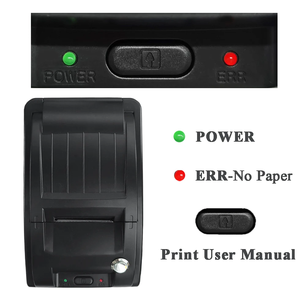 Impressora térmica para Wireless Queue Management System, Use